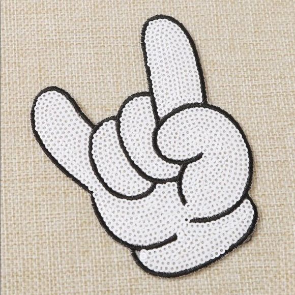 rock On Sequin Pasties (Nipple Covers) - Picture 2 of 2